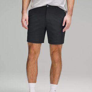 Lululemon ABC Warpstreme Obsidian Classic Fit 7" Casual Chino Stretch Shorts